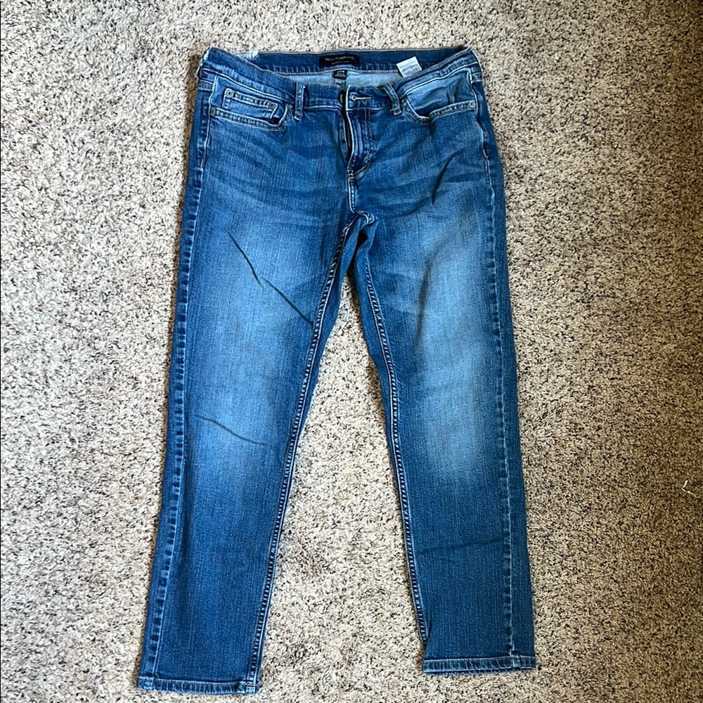 Banana Republic Blue Ankle Jeans